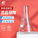 比克曼生物 蜀牛錐形瓶廣口三角燒瓶250ml實驗室直口三角瓶大B口加厚玻璃耐高溫?zé)?【直口/小口】500ml
