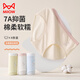 貓人【7A抑菌+桑蠶絲內(nèi)襠】兒童內(nèi)褲少女發(fā)育期三角內(nèi)褲女寶寶打底褲