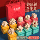 福孩兒魯班鎖孔明鎖兒童益智玩具小學(xué)生初中男孩女孩榫卯積木生日禮物 鐵盒裝魯班鎖9件套