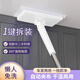 車(chē)主日記洗臉巾拖把夾一次性懶人平板拖把拖地家用靜電除塵迷你小拖把 加長(cháng)款懶人拖把【珍珠白95cm】
