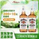 金賓（Jim Beam）白占邊美國進口洋酒 進口波本威士忌1000ml*2組盒裝