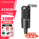 鐵三角（Audio-technica） AT2035 電容麥克風(fēng) 全電腦K歌 主播 直播麥克風(fēng) 專業(yè)錄音話筒 專業(yè)設(shè)備 AT2035黑色+懸臂架【咨詢享優(yōu)惠】