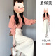 圣保美開春季襯衫連衣裙女2025新款女士氣質(zhì)a字半身長裙子兩件套裝春秋 套裝【襯衫+半身裙】 M 碼