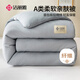 潔麗雅（Grace）10A抗菌秋冬四季被單人學(xué)生宿舍被芯被空調被6斤150*200cm 經(jīng)典灰
