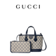 GUCCI古馳Ophidia系列小號托特包 米色和藍色 均碼