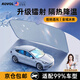 KOVOL【美國】汽車遮陽擋前擋風玻璃遮陽罩板鐳射隔熱防曬窗簾布車內用 全車型通用【升級鐳射遮陽擋】折疊便攜 無需安裝丨大中小型轎車SUV/MPV防紫外線降溫