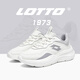 LOTTO樂(lè )途女皮面防水運動(dòng)鞋2025秋冬季新款輕便厚底加絨跑步鞋子 象牙白（皮面款） 38