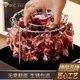 BangLeChef空氣炸鍋烤架家用烤箱專用吊爐架不銹鋼免翻面立式烤肉烤串架簽子 烤架【18CM直徑_48針】+提架器