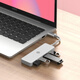 華碩（ASUS）USB3.0分線器USB2.0擴展塢 高速4口HUB集線器拓展塢筆記本電腦一拖多轉(zhuǎn)換器轉(zhuǎn)接頭延長線A440-1