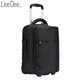 麗地LEEDEE超輕15.6”電腦商務(wù)拉桿書(shū)包雙肩包可登機行李箱出差旅行包 黑色隱形格 17英寸可登機單向輪