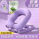齊納月午睡枕小學(xué)生午睡神器兒童午休枕可調高趴睡枕趴趴枕可拆洗抱枕 紫迪迪貓【可拆洗冰絲枕套】 含枕芯 四檔調高+可拆洗枕套