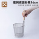 金鑰匙（GOLDEN KEY）不銹鋼密網(wǎng)煮面粉籬16cm麻辣燙漏勺粉絲勺燙菜簍漏網(wǎng)GK-FL160-M