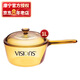 康寧（VISIONS）1L單柄奶鍋湯鍋玻璃鍋嬰兒輔食鍋寶寶鍋 耐高溫無涂層玻璃鍋身 VSP-1單柄鍋 15.5cm