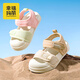幸?，旣悾–heerful Mario）女童涼鞋夏季新款2025兒童軟底寶寶防滑嬰幼兒透氣室外包頭沙灘鞋