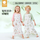 貝肽斯兒童睡袍夏季薄款睡衣2025新款寶寶睡袍優(yōu)可絲家居服七分袖