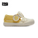 Onitsuka Tiger鬼塚虎新款童鞋舒適魔術貼嬰幼小童鞋 MEXICO 66? KIDS SANDAL 米色/黃色 23.5