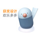 LIBRATONE小鳥(niǎo)音響  BIRD 小小鳥(niǎo)藍(lán)牙音箱迷你便攜小音響小夜燈創(chuàng)意生日禮物 藍(lán)色(夜燈版)