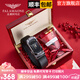 法萊阿瑪尼（FALAMAONE）男士皮帶男真皮自動(dòng)扣腰帶商務(wù)輕奢褲帶送男友老公送父親生日禮物 花束拉菲草禮盒【槍色】 115cm 其他尺碼聯(lián)系客服