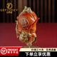 紀(jì)梵蒂 GEFIODEY銅財(cái)神到擺件五路財(cái)神爺像喬遷新居開業(yè)禮品客廳辦公桌面工位擺件 《財(cái)神到》