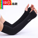 胖?zhù)潈呻p裝男女情侶手套夏天冰絲女士開(kāi)車(chē)摩托車(chē)護手臂套袖釣魚(yú)通用 黑色拇指款 均碼