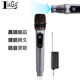 LIAGA無(wú)線(xiàn)K歌麥克風(fēng) 專(zhuān)業(yè)唱歌臺式電腦直播家用K歌演講培訓會(huì )議錄音調頻拉桿音箱話(huà)筒一拖二防嘯叫 U1（火山灰）（無(wú)藍牙）