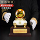 戲鯉業(yè)禮品水晶球聚寶盆擺件客廳裝飾品老板辦公室擺件開張大吉 小號龍轉(zhuǎn)乾坤20*20*26(CM)