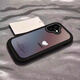 索仄適用蘋果16/15/14/13手機殼 iPhone12/11全包pro防摔max新款ins風高級泡芙硅膠軟殼簡約愛心女款 【酷炫黑】HAPPY愛心-贈保護膜 蘋果16