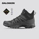 薩洛蒙（Salomon）男款 戶外運動防水透氣舒適防護登山徒步鞋 X ULTRA 4 MID GTX 黑色 413834 43 (UK9 歐碼43 1/3)