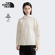 北面（The North Face）沖鋒衣女【經(jīng)典款】硬殼外套戶外防水連帽夾克可打包25春夏|8EYG N3N/暖沙白 M /160