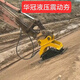 測試品牌09061震動夯挖掘機(jī)液壓夯實機(jī)加厚高頻率震動打夯機(jī)