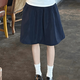 妙奕嘉半身裙女裙子夏季2025新款學(xué)院風(fēng)半裙a字短裙顯瘦小個子女裙 簡約半身裙【藏青色】 M 【建議100-115斤】