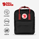 FJALLRAVEN北極狐雙肩包超輕大容量Kanken背包23510-550-326黑色-公牛紅16L
