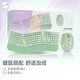 SANWA SUPPLY人體工學(xué)鍵鼠套裝 無線USB垂直豎握鼠標(biāo) 104按鍵鍵盤 傾角支架 附軟墊 辦公游戲 牛油果綠