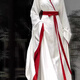 白色戰(zhàn)國(guó)袍漢服女裝成人古裝晉制國(guó)風(fēng)古風(fēng)魏晉風(fēng)服裝齊腰襦裙套裝 白色 M