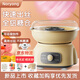 Noryong棉花糖機(jī)全自動家用兒童小孩彩糖小型商用擺攤棉花糖機(jī)器 豪華款黃色大號