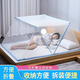 可折疊蚊帳便攜學(xué)生宿舍免安裝2025年新款網(wǎng)紅簡易加密家用 天藍色 190cm*100cm*80cm 【單人床】
