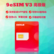 9ESIM卡V3高級版esim卡轉sim實(shí)體卡安卓蘋(píng)果切換讀卡器非5ber estk me V3+讀卡器 99%手機適用 可寫(xiě)50個(gè)