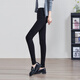 逸陽(yáng)秋季外穿黑色打底褲女彈力顯瘦修身百搭鉛筆小黑褲子 黑色(長(cháng)褲) 2XL