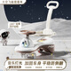 麥格萌兒童扭扭車1-3-6歲防側(cè)翻帶護(hù)欄可手推寶寶嬰幼兒溜溜車滑行車 咖 【閃光靜音輪+圍欄+推桿】 嬰兒玩具車帶護(hù)欄妞妞搖擺滑行車