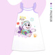 汪汪隊立大功（PAW PATROL）兒童睡裙女童睡衣家居服夏季寶寶小孩學(xué)生休閑吊帶裙PA1901B 120