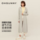 OhSunny防曬衣女長款女神透氣防曬服戶外運(yùn)動(dòng)風(fēng)衣外套薄 氣質(zhì)灰-長款 M