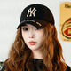 美職棒（MLB）官方 男女帽子韓版休閑帽鴨舌帽遮陽(yáng)棒球帽生日禮物 紐約洋基隊/黑色 均碼 F