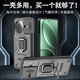 榕斌適用紅米k80手機殼防摔新款鏡頭全包滑蓋推窗小米K80保護套可車(chē)載磁吸指環(huán)支架硅膠全包邊 紅米k80【推窗】黑色手機殼