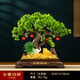 發(fā)財(cái)樹擺件金蟾客廳辦公室店鋪前臺(tái)裝飾品白菜開業(yè)擺件工藝品 【順豐】YX12寸金蟾納財(cái)迎客松39