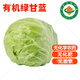 【順豐】有機綠甘藍 圓白菜新大頭菜卷心菜 無農(nóng)殘有機蔬菜 500g