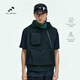 新奇天Allreaday沖鋒馬甲男戶外裝備馬甲女徒步登山服防風(fēng)wander外套春 影黑-男款 XL