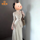 派吉鯊法式針織套裝連衣裙子女2025新款深秋季初冬一整套感秋冬穿搭 杏色【套裝】 S 建議70-95斤