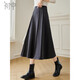 初申秋冬毛呢半身裙女高腰中長(cháng)款通勤百搭厚實(shí)保暖時(shí)尚A字裙S143B2021