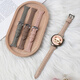 viue適用華為GT5手表gt4真皮表帶watchgt5pro智能腕表gt3新款GT2Ppro女41mm42小蠻腰皮質(zhì)秋冬專用腕帶 【小蠻腰真皮】杏色 GT5/5Pro/4/Watch5【18MM接口