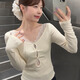 沂懿打底衫女外穿內搭上衣2025年新款秋冬季蕾絲純欲風(fēng)修身長(cháng)袖t恤女 蕾絲拼接鏤空長(cháng)袖T恤【白色】 L 【建議105-115斤】
